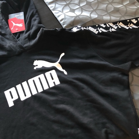 Puma cropped hoodie. - Picture 1 of 4
